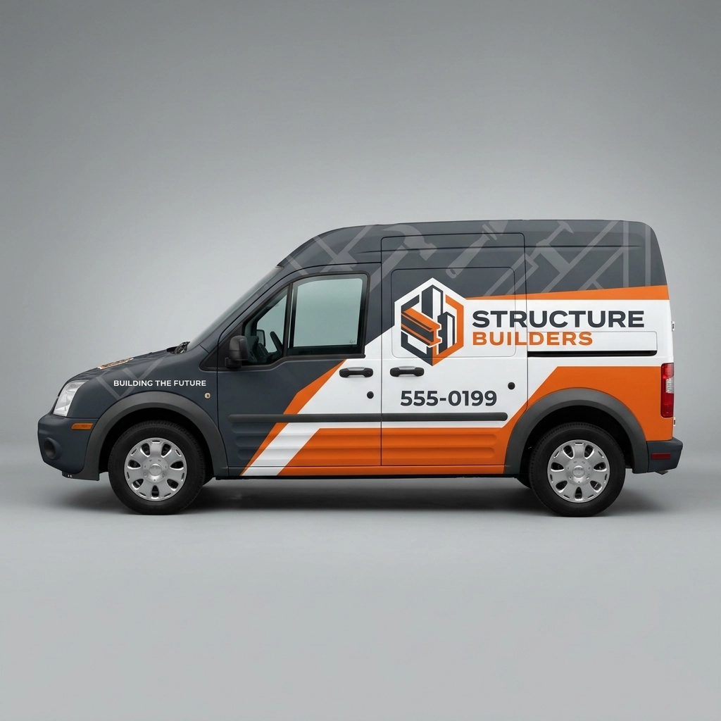 2010 Ford Transit Connect XLT wrap concept