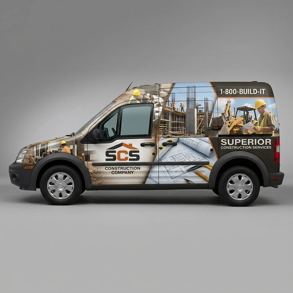 2010 Ford Transit Connect XLT wrap concept