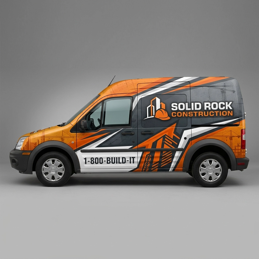 2010 Ford Transit Connect XLT wrap concept