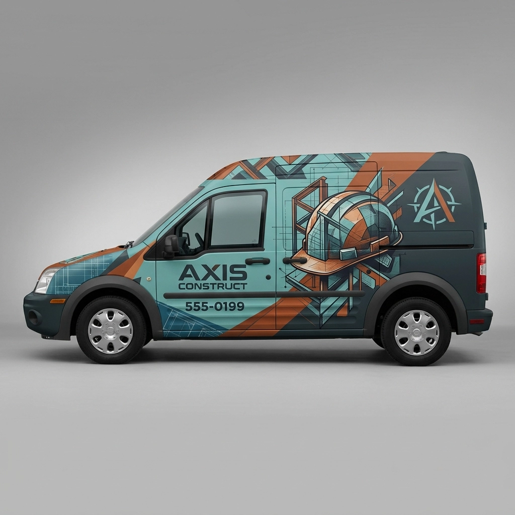 2010 Ford Transit Connect XLT wrap concept