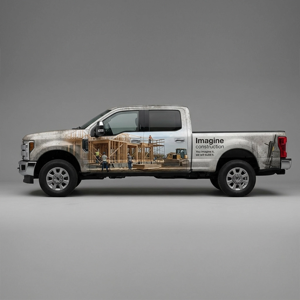 2019 Ford F-350 Super Duty Lariat wrap concept