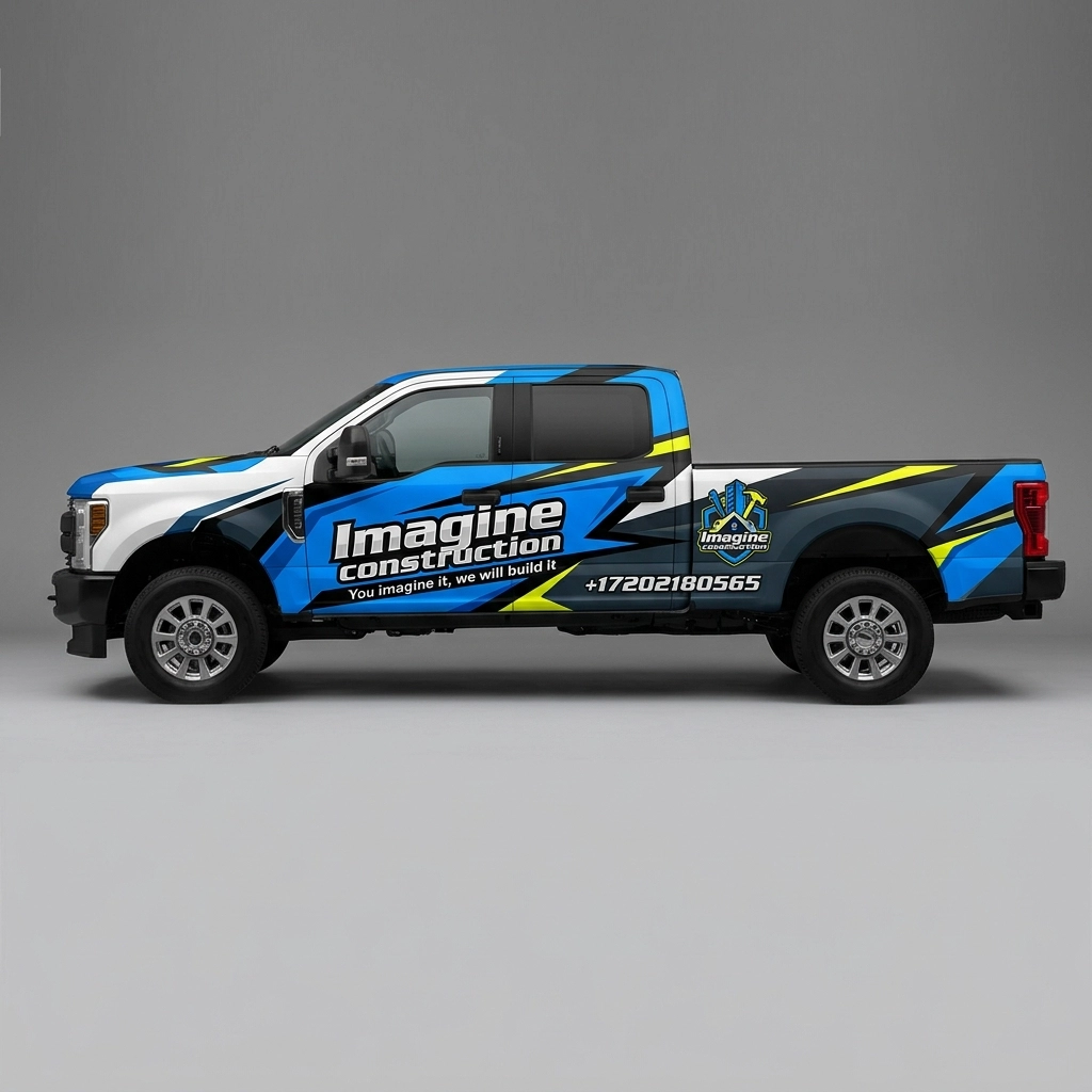 2019 Ford F-350 Super Duty Lariat wrap concept