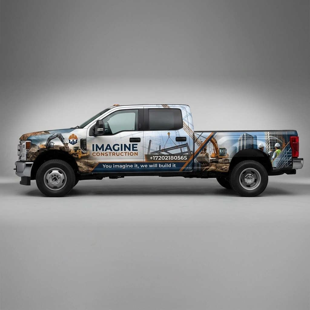 2019 Ford F-350 Super Duty Lariat wrap concept