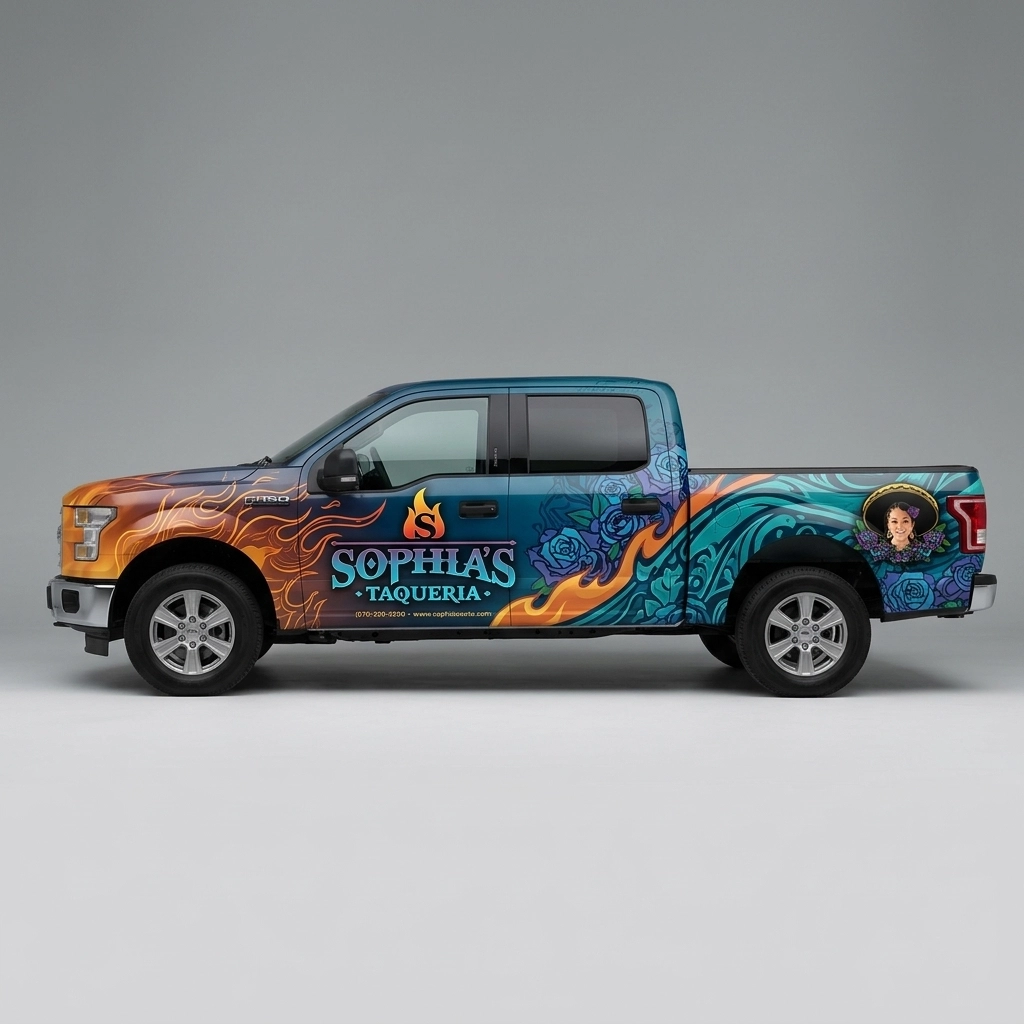 2016 Ford F-150 XLT wrap concept