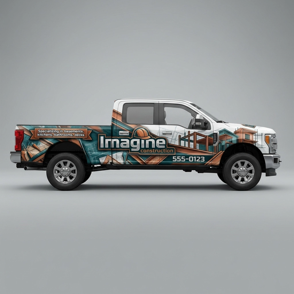 2019 Ford F-350 Super Duty Lariat wrap concept