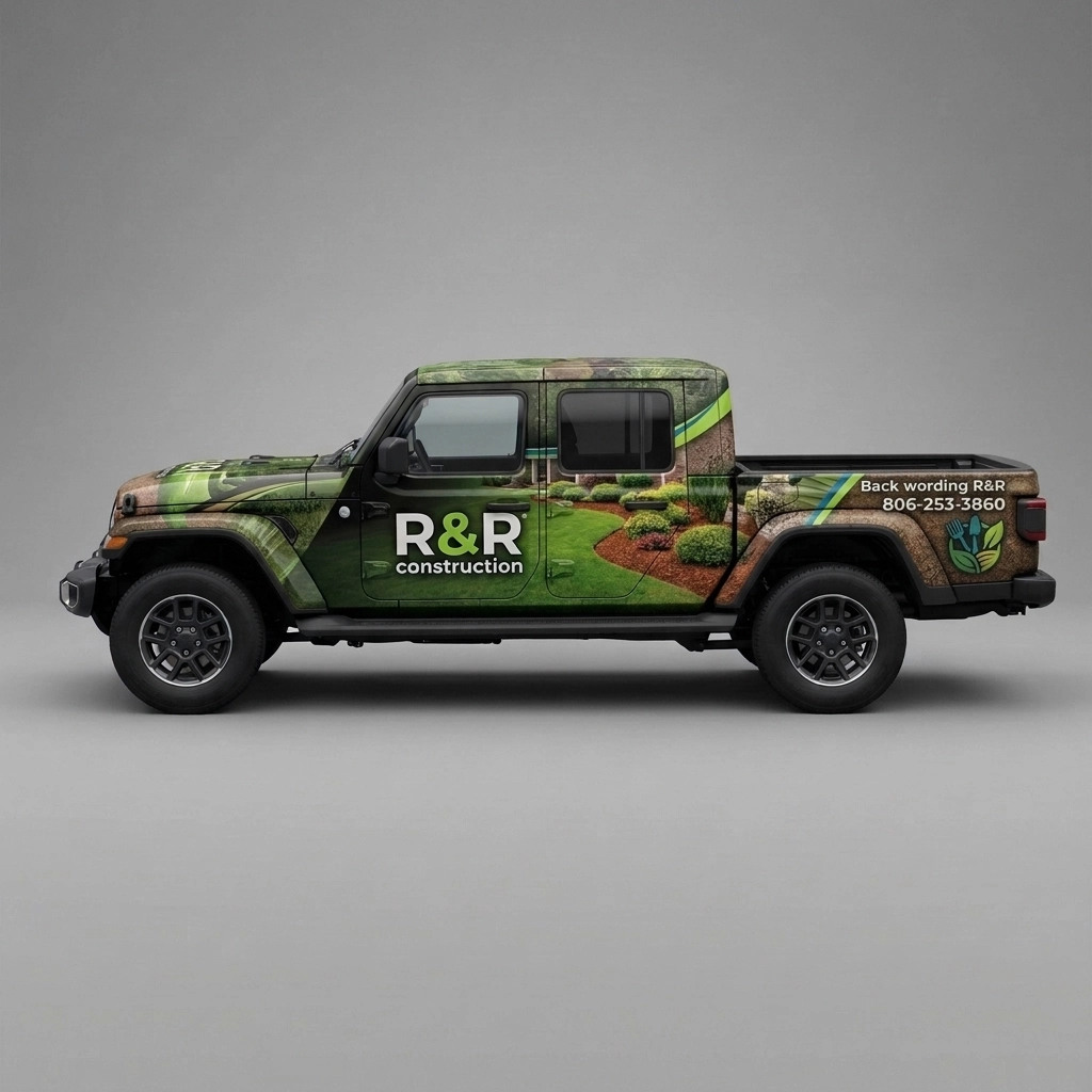 2020 Jeep Gladiator Rubicon wrap concept