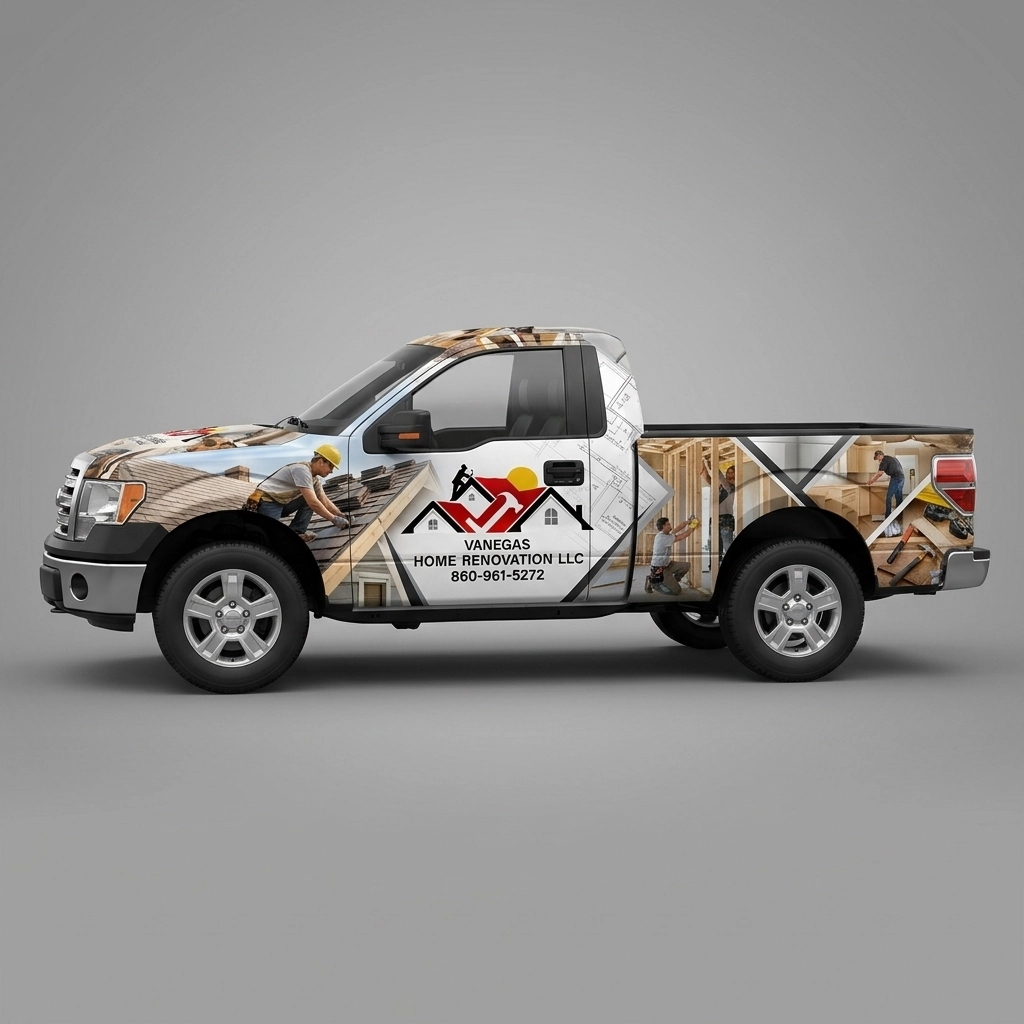 2014 Ford F-150 STX wrap concept