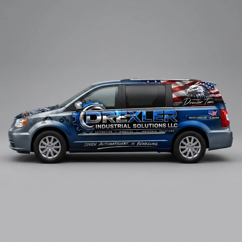 2015 Chrysler Town & Country LX wrap concept