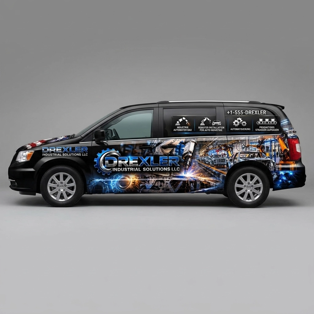 2015 Chrysler Town & Country LX wrap concept
