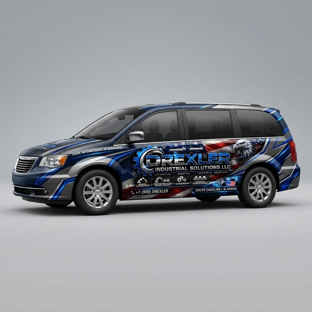 2015 Chrysler Town & Country LX wrap concept