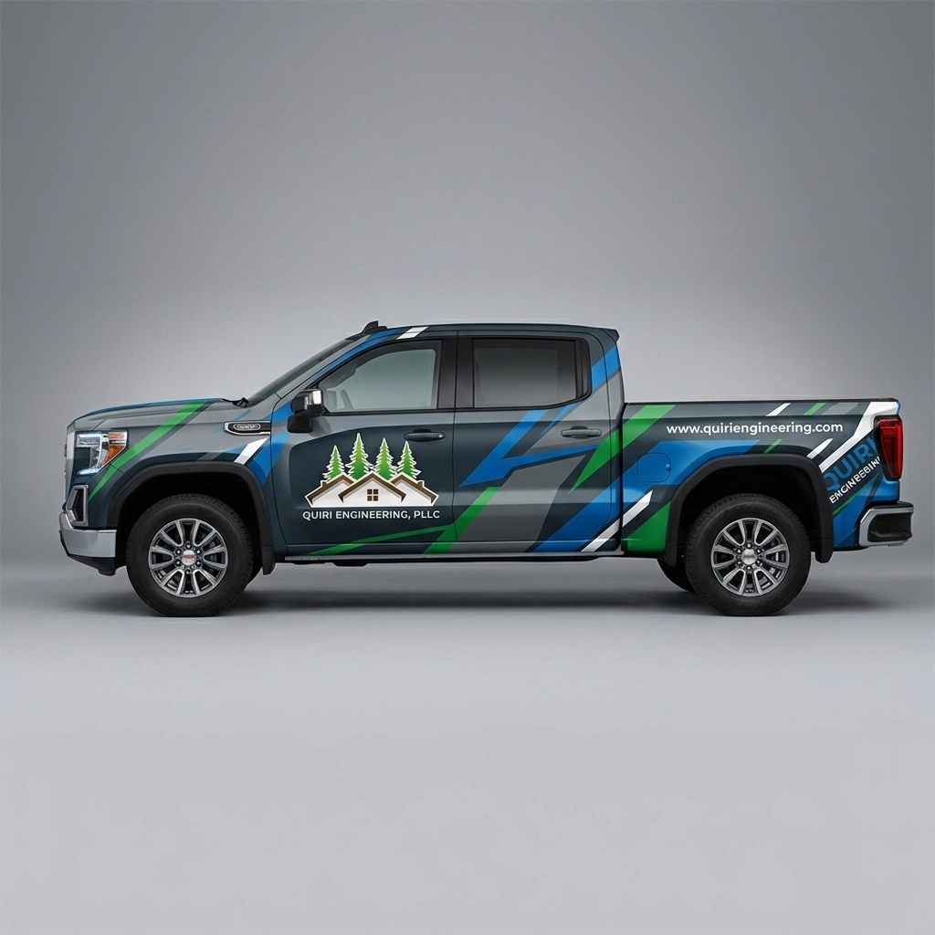 2022 GMC Sierra 1500 Elevation wrap concept