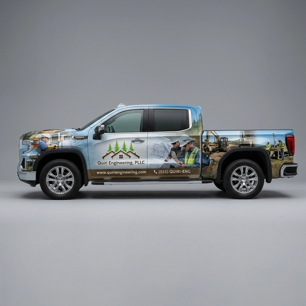 2022 GMC Sierra 1500 Elevation wrap concept