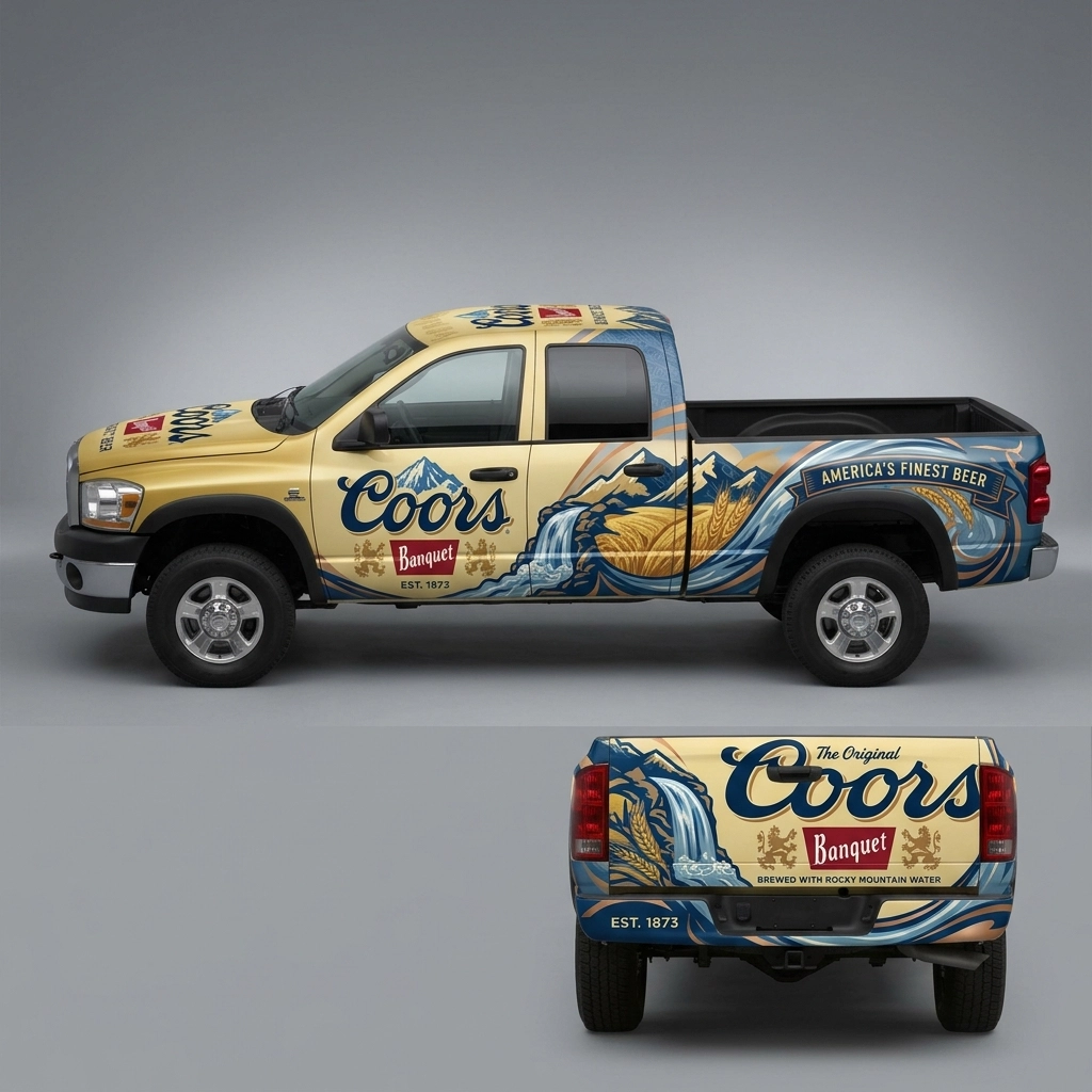 2004 Dodge Ram 2500 SLT wrap concept