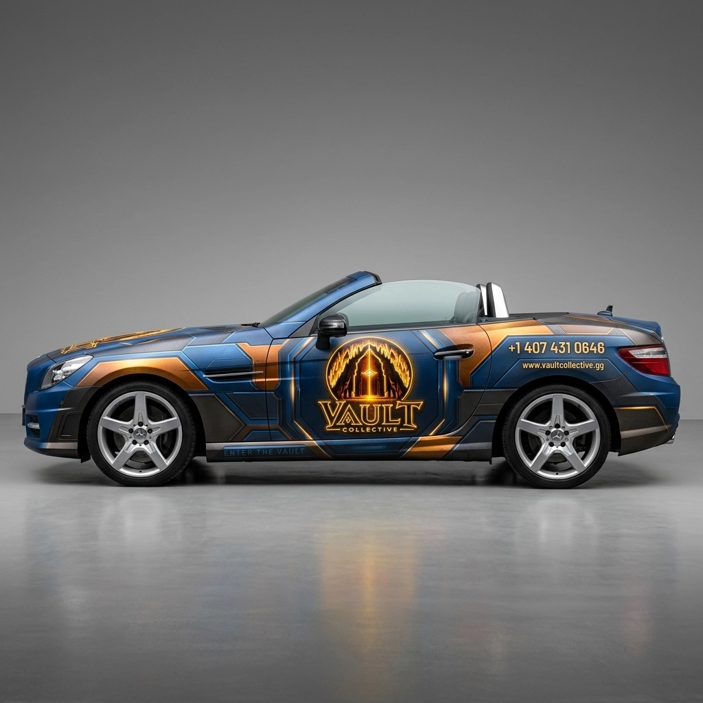 2015 Mercedes-Benz SLK350 Base wrap concept