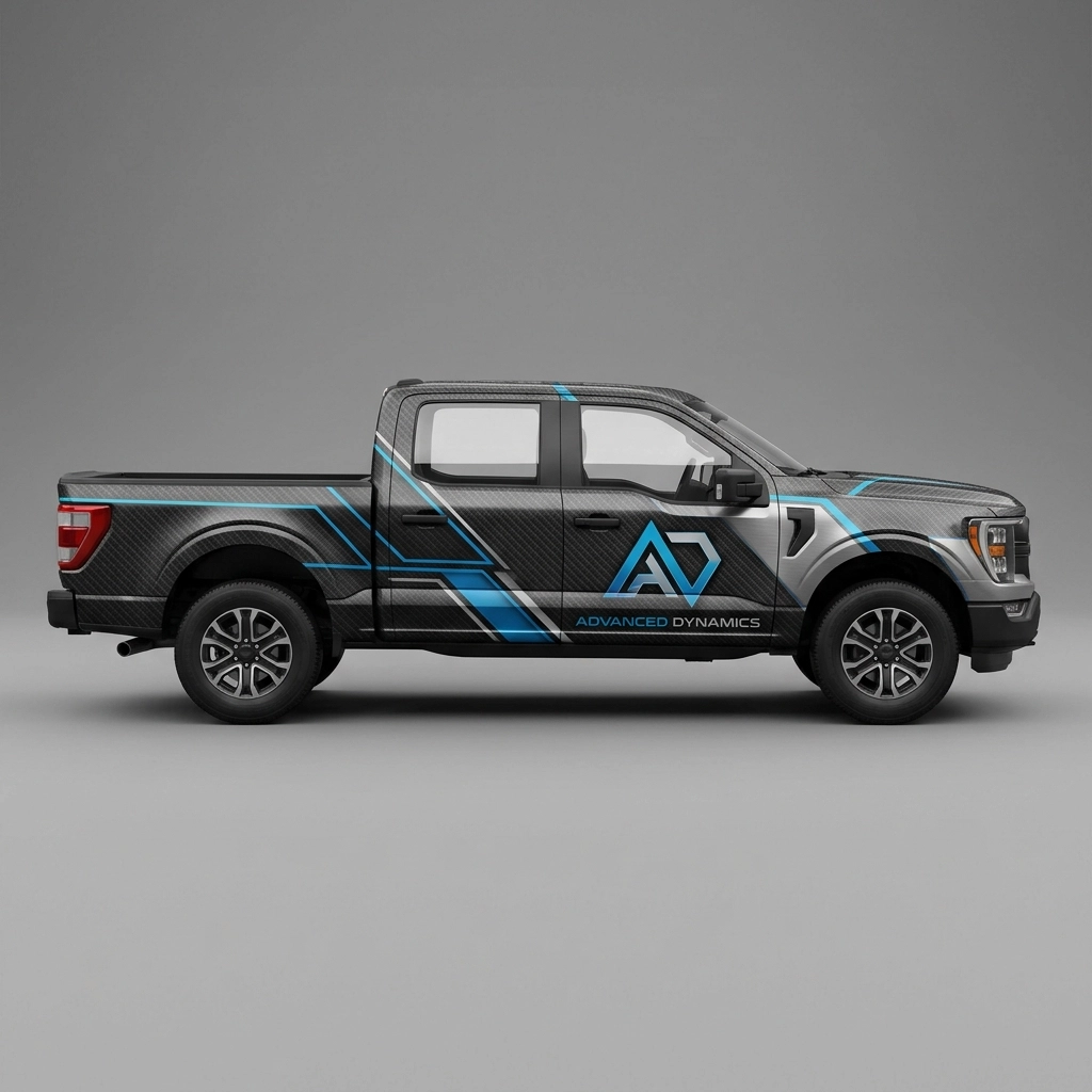 2025 Ford F-150 STX wrap concept