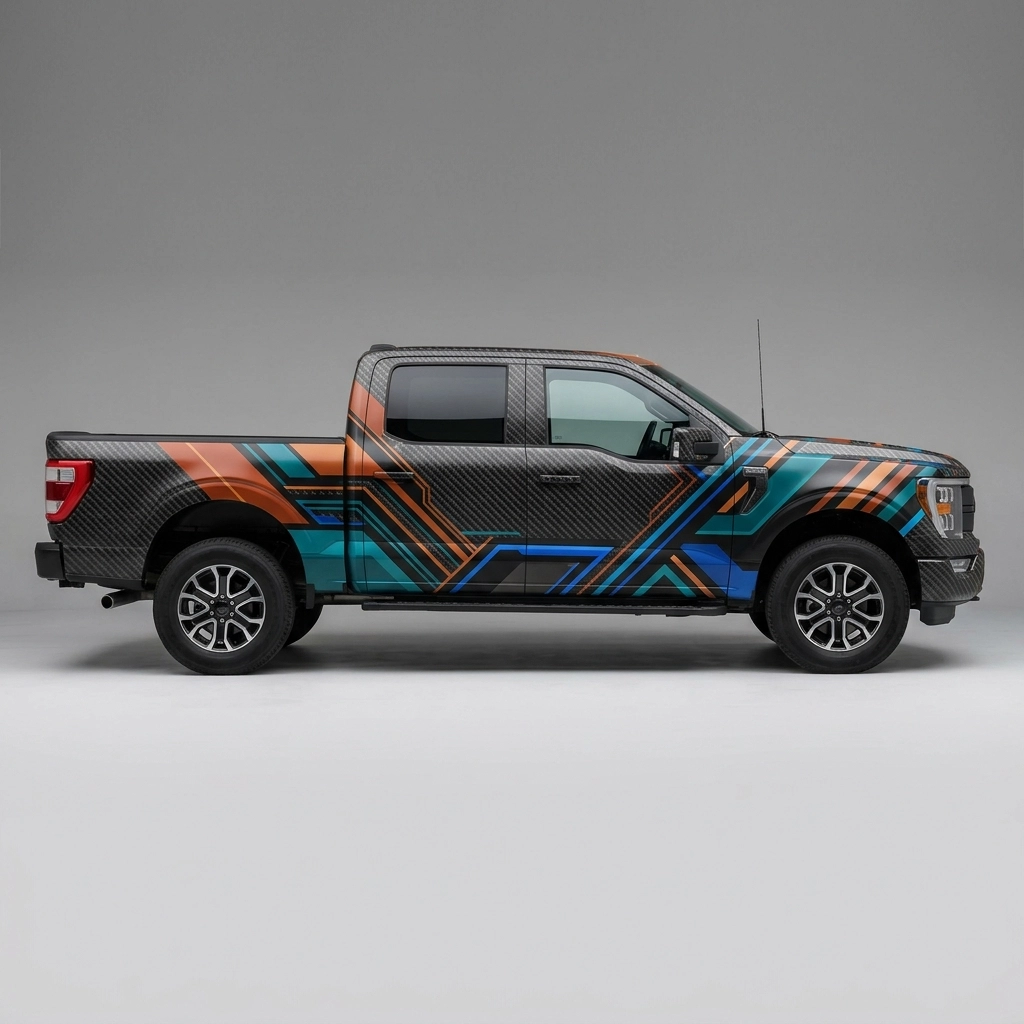 2025 Ford F-150 STX wrap concept