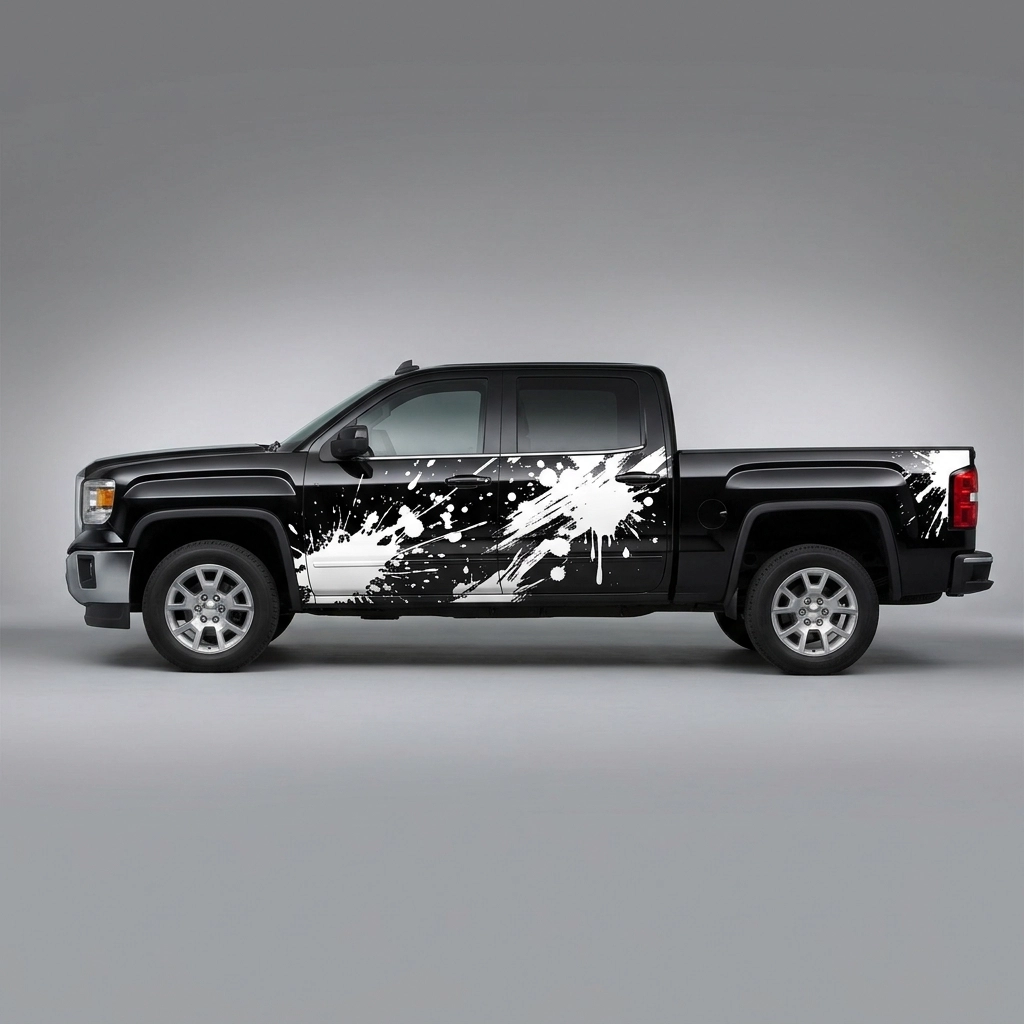 2015 GMC Sierra 1500 SLE wrap concept