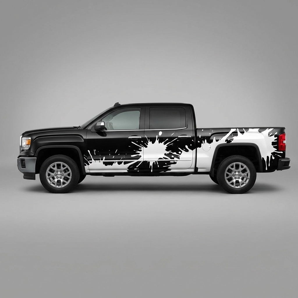 2015 GMC Sierra 1500 SLE wrap concept