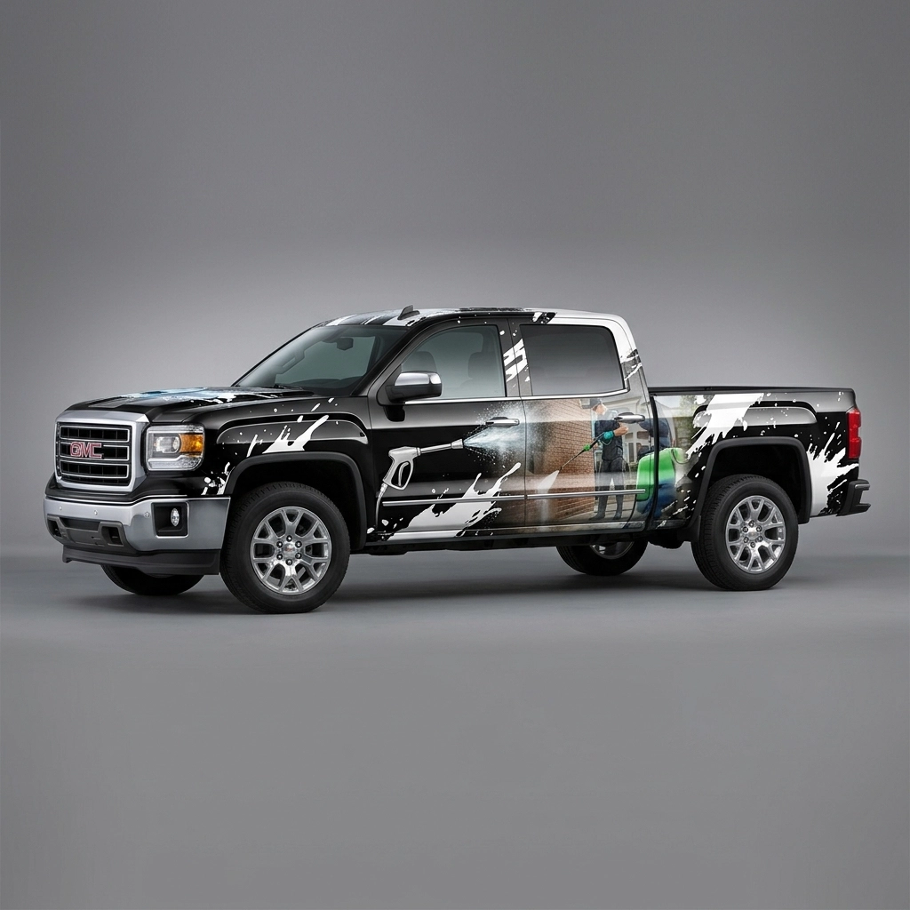 2015 GMC Sierra 1500 SLE wrap concept