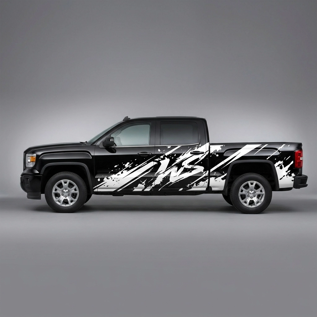 2015 GMC Sierra 1500 SLE wrap concept