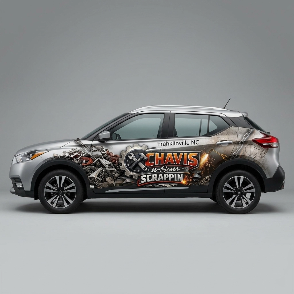 2020 Nissan Kicks S wrap concept