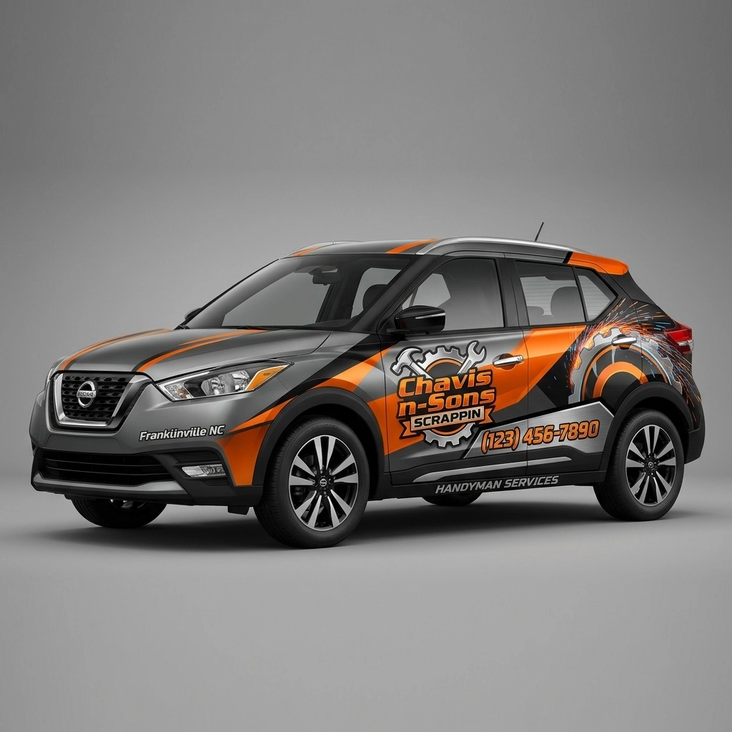 2020 Nissan Kicks S wrap concept