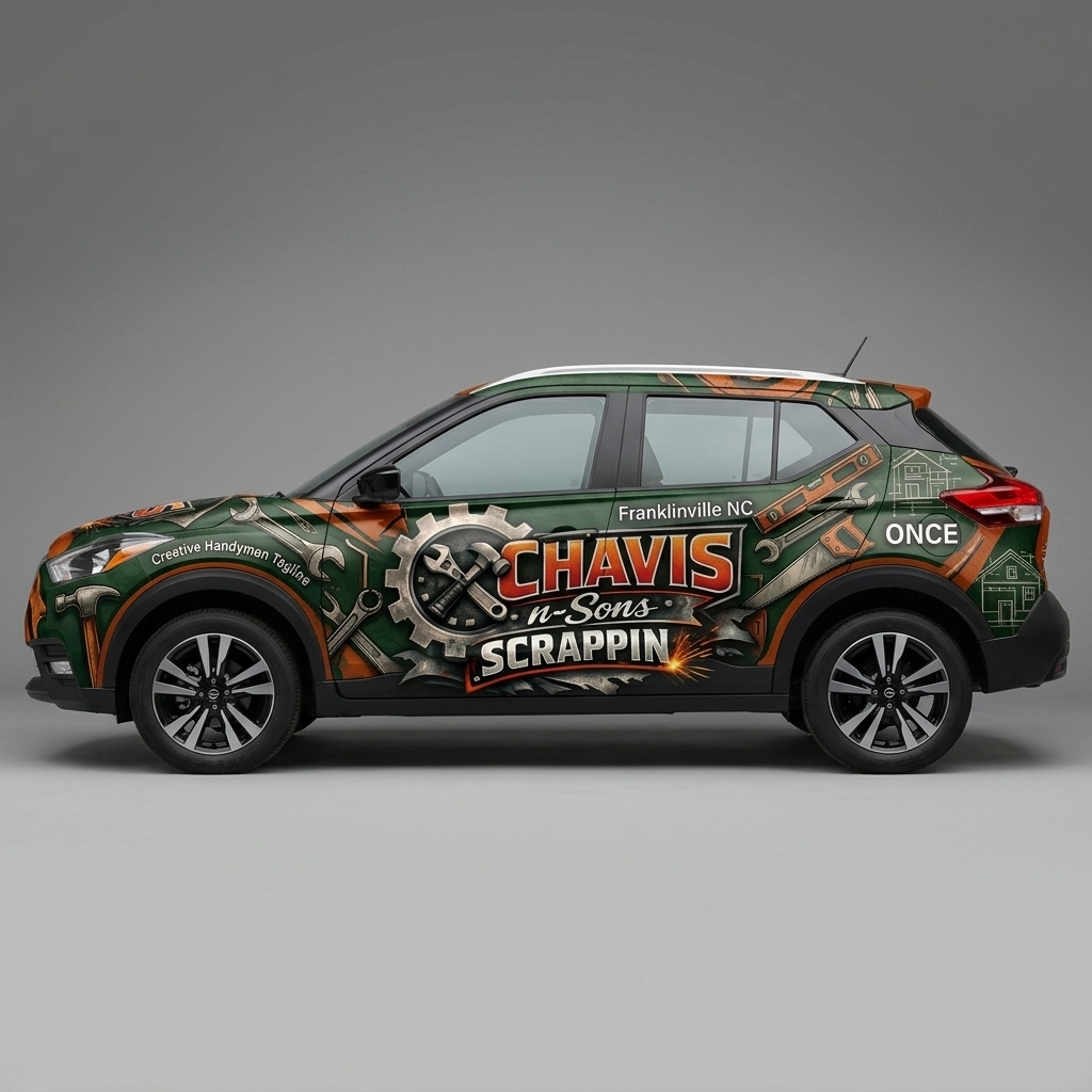 2020 Nissan Kicks S wrap concept