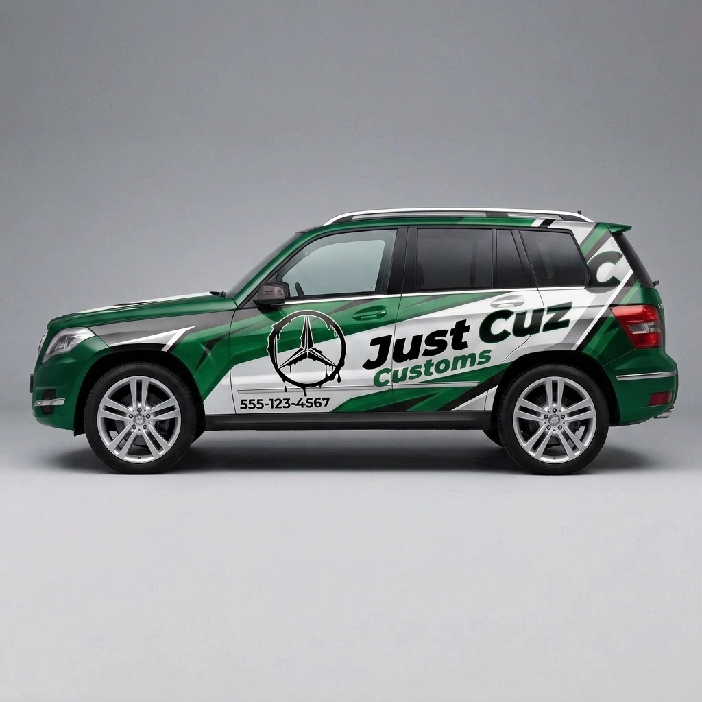 2012 Mercedes-Benz GLK350 4Matic wrap concept