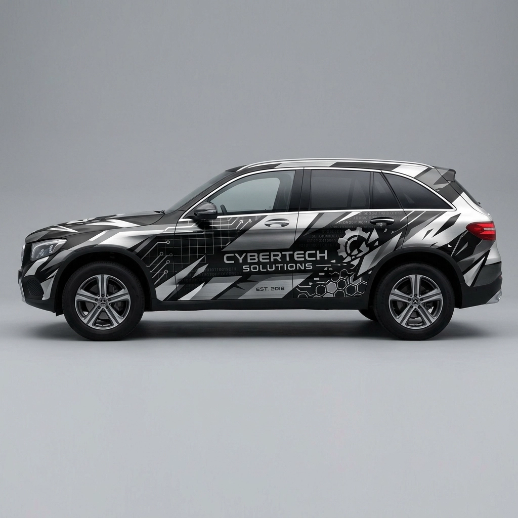 2018 Mercedes-Benz GLC300 4Matic wrap concept