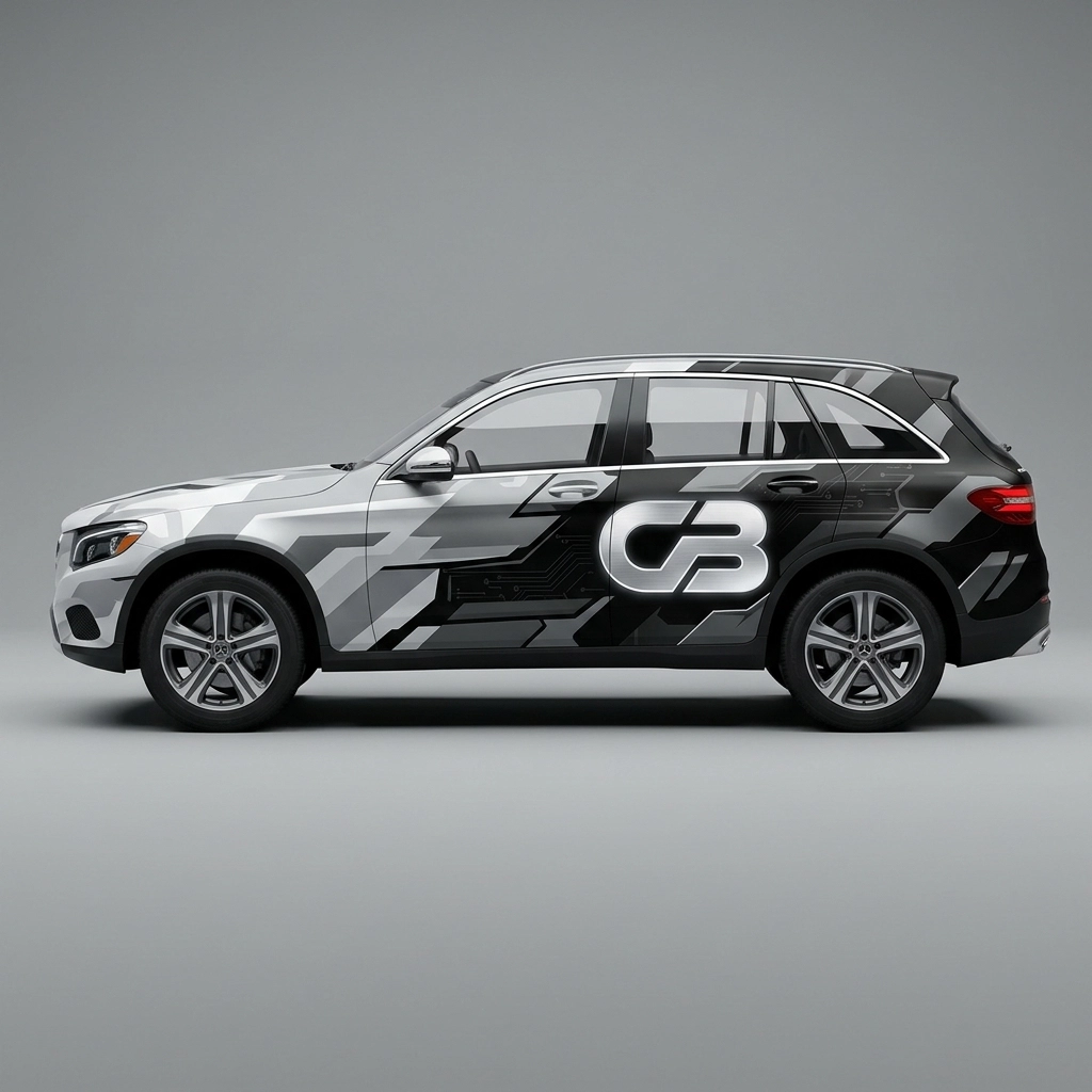 2018 Mercedes-Benz GLC300 4Matic wrap concept