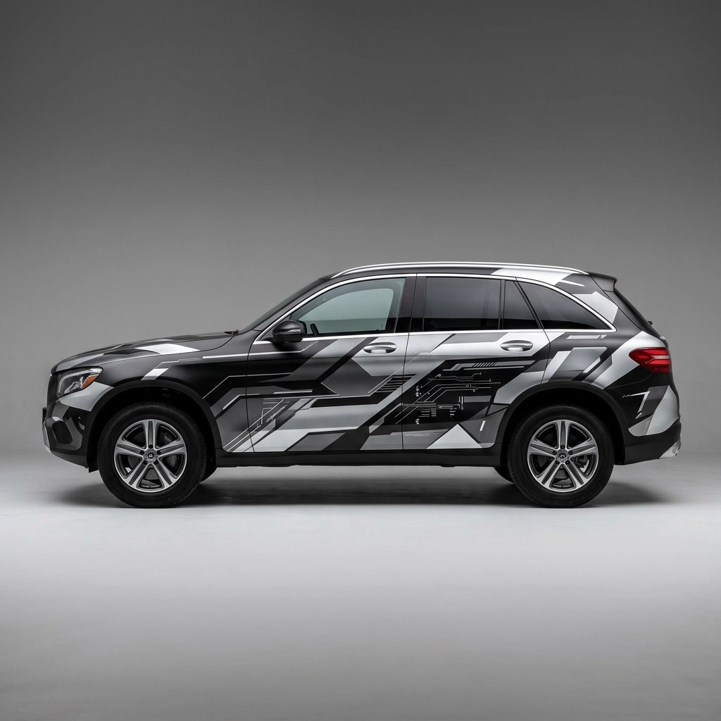 2018 Mercedes-Benz GLC300 4Matic wrap concept