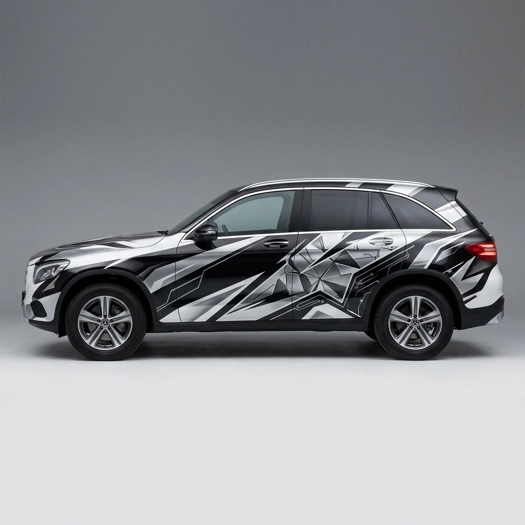 2018 Mercedes-Benz GLC300 4Matic wrap concept