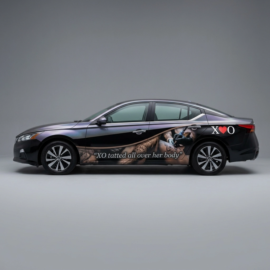 2020 Nissan Altima SR wrap concept