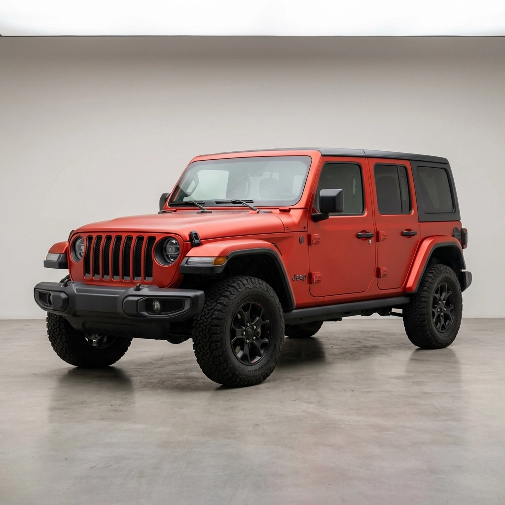 2021 Jeep Wrangler Unlimited Sahara wrap concept