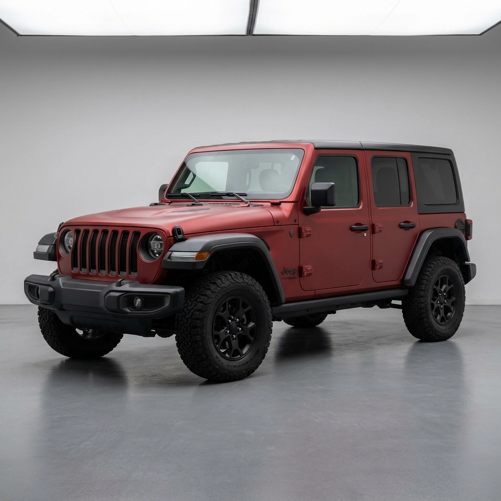 2021 Jeep Wrangler Unlimited Sahara wrap concept