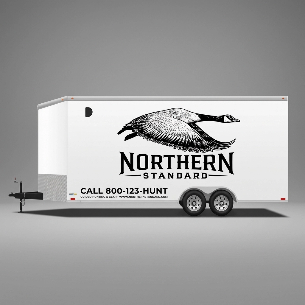 V-Nose Trailer wrap concept