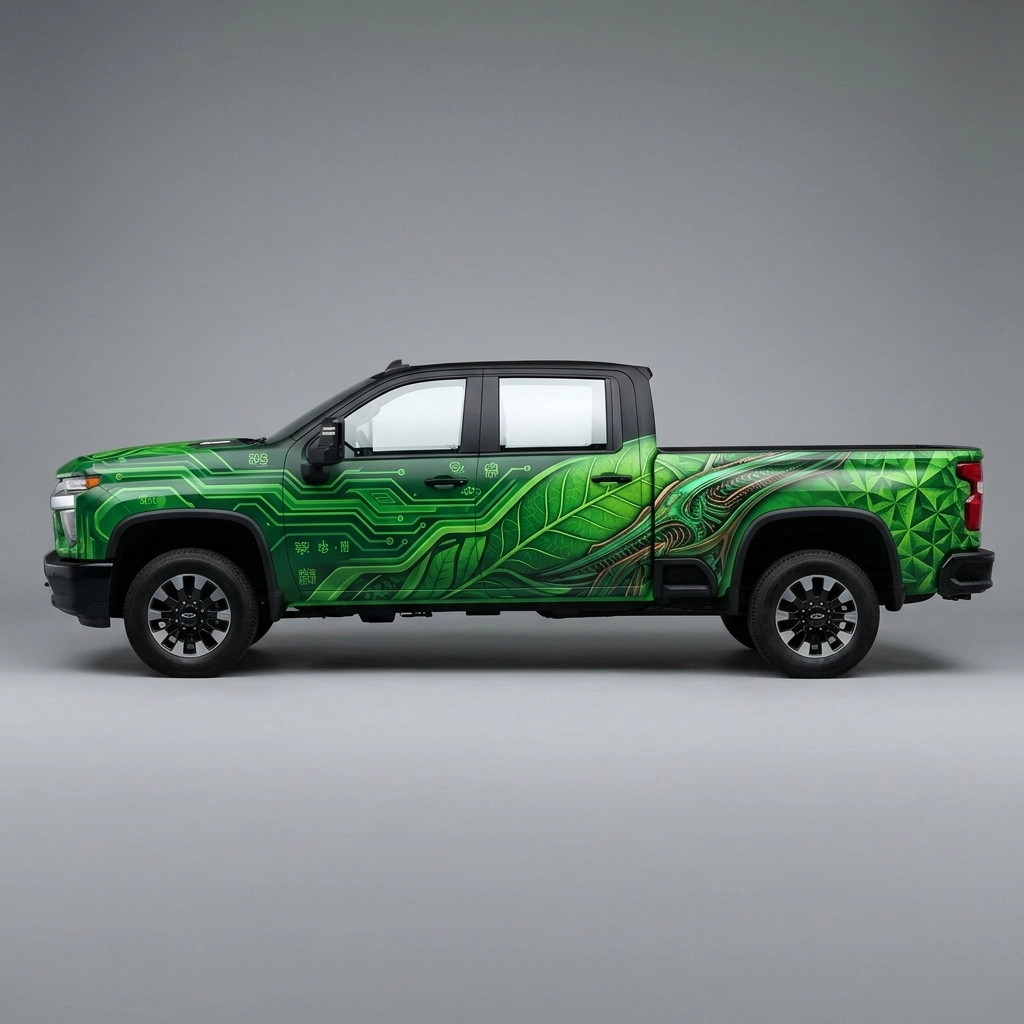 2025 Chevrolet Silverado 2500 HD LT wrap concept