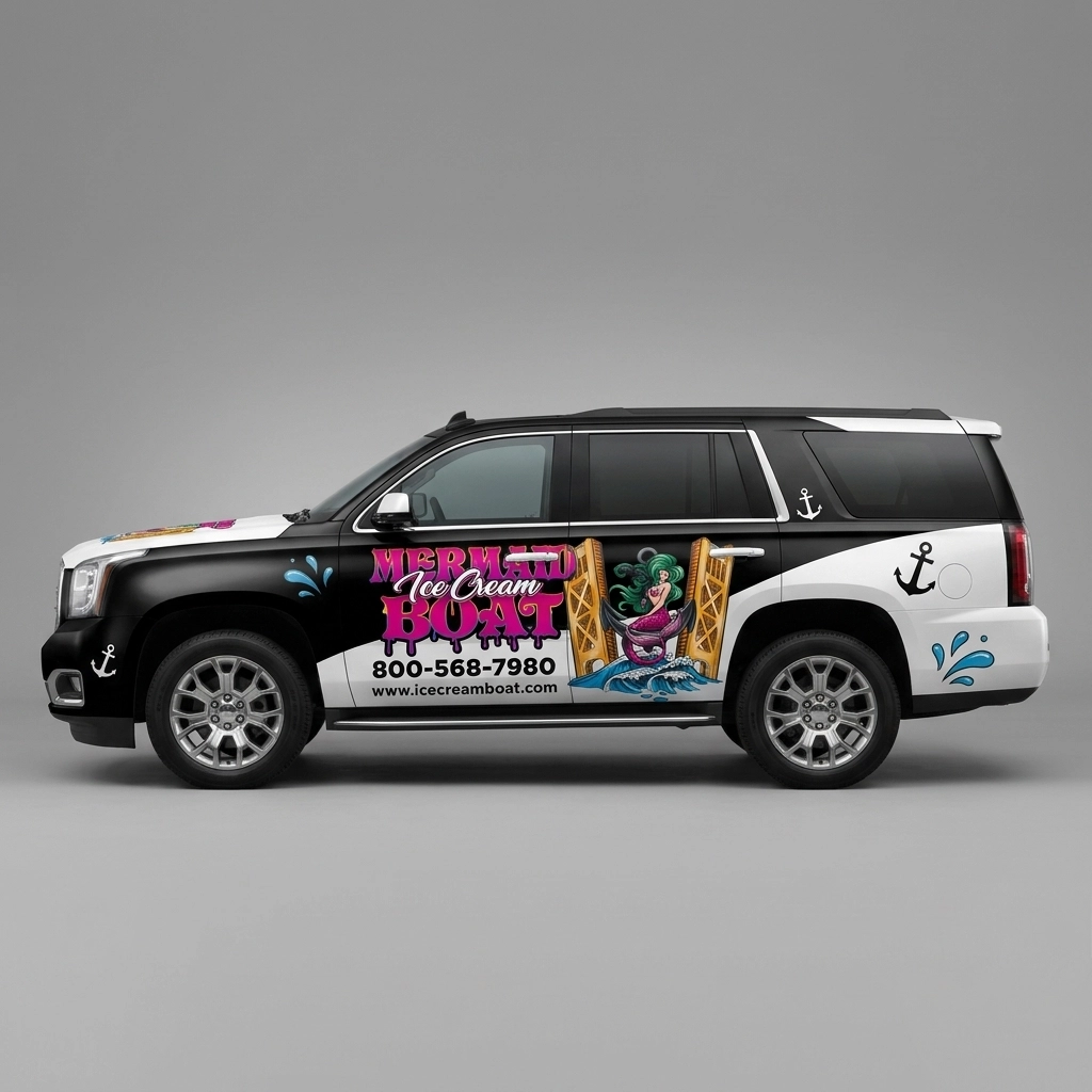 2015 GMC Yukon XL SLT wrap concept