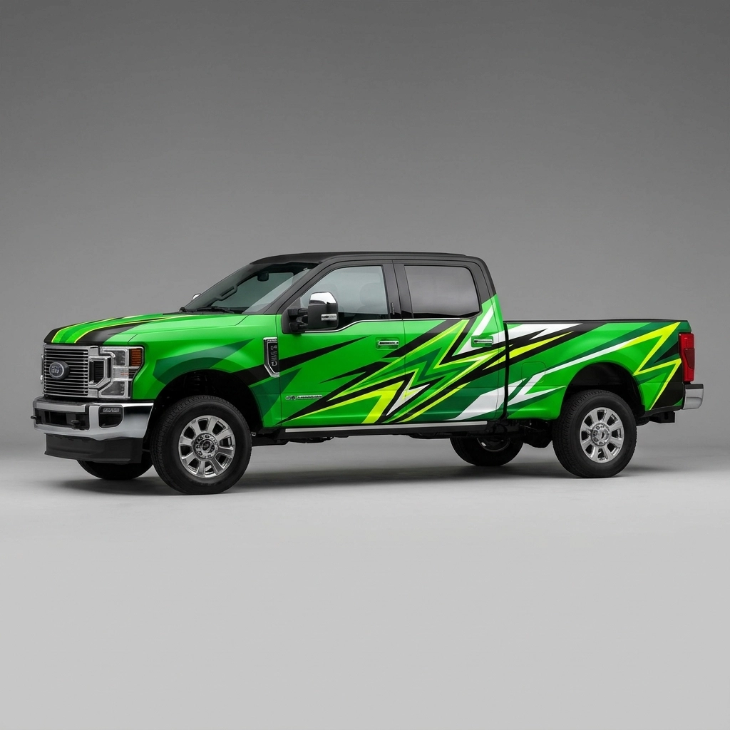 2027 Ford F-450 Super Duty Lariat wrap concept