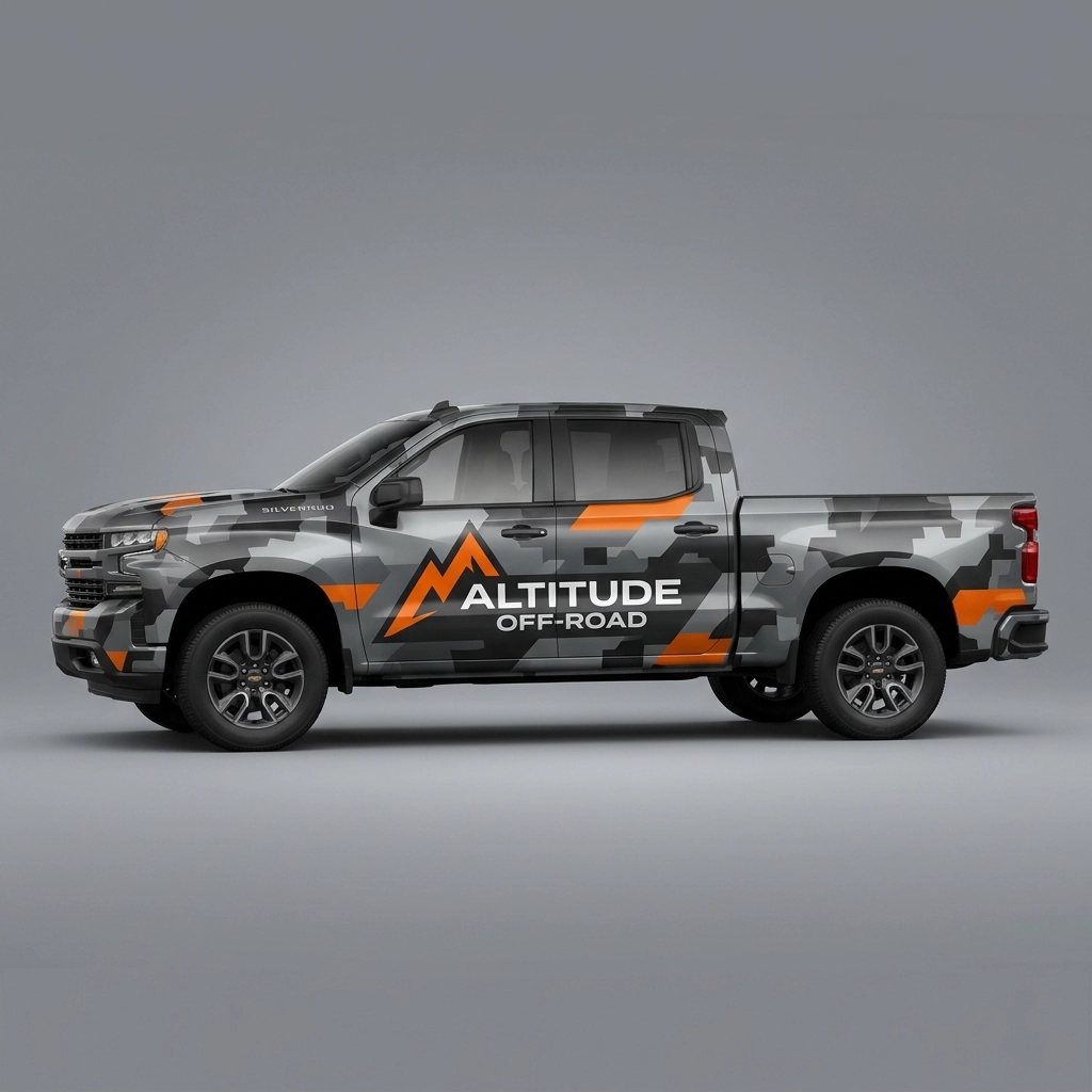 2026 Chevrolet Silverado 1500 LT Trail Boss wrap concept
