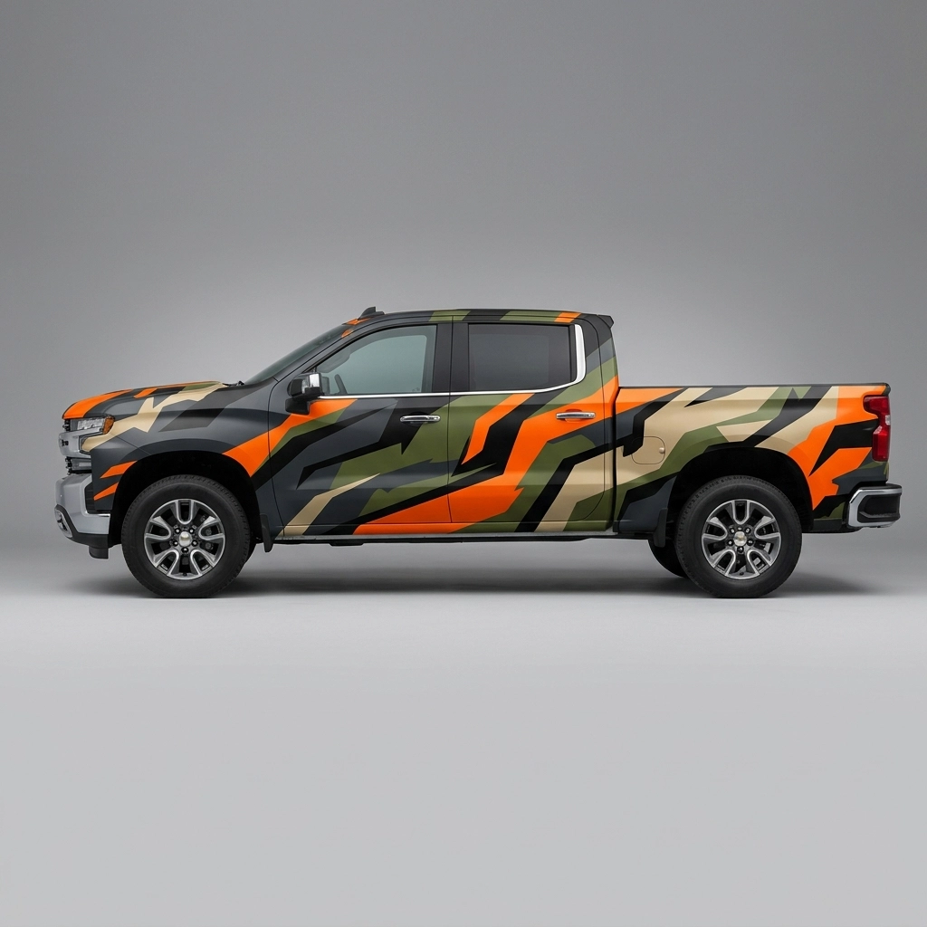 2026 Chevrolet Silverado 1500 LT Trail Boss wrap concept
