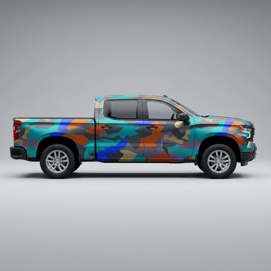 2026 Chevrolet Silverado 1500 LT Trail Boss wrap concept