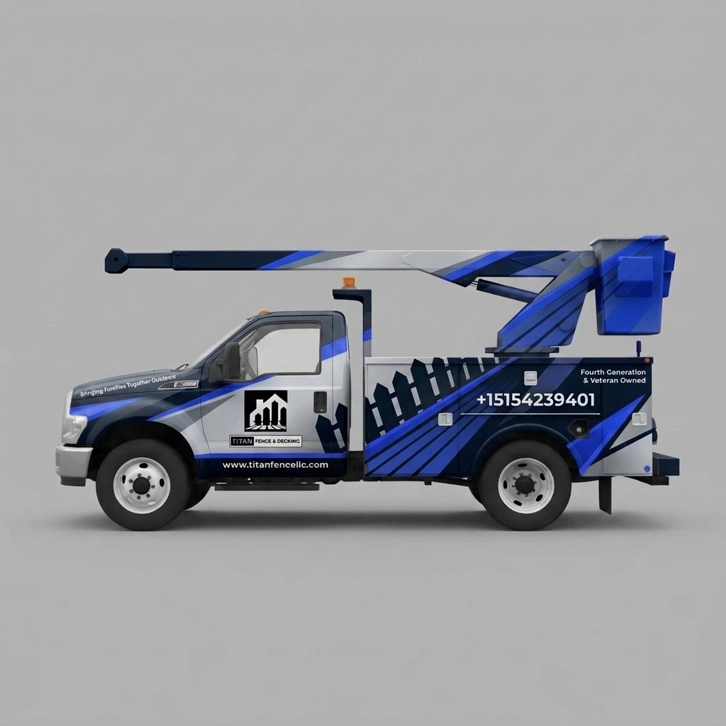 Bucket Truck wrap concept