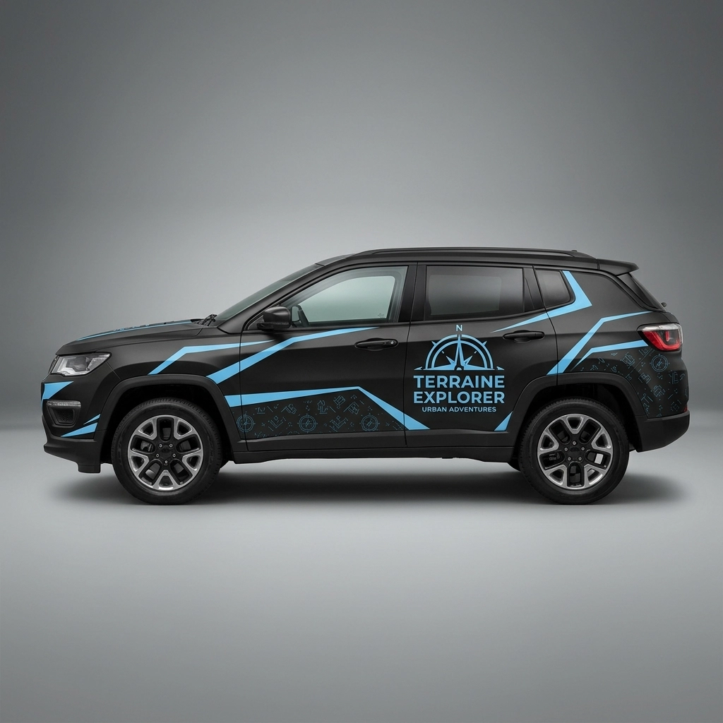 2020 Jeep Compass Sport wrap concept