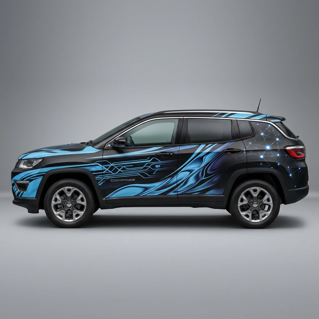 2020 Jeep Compass Sport wrap concept