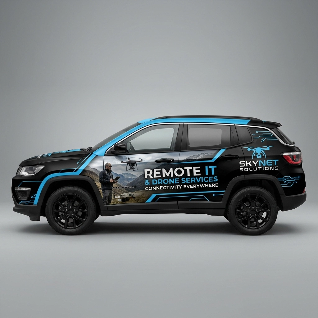 2020 Jeep Compass Sport wrap concept