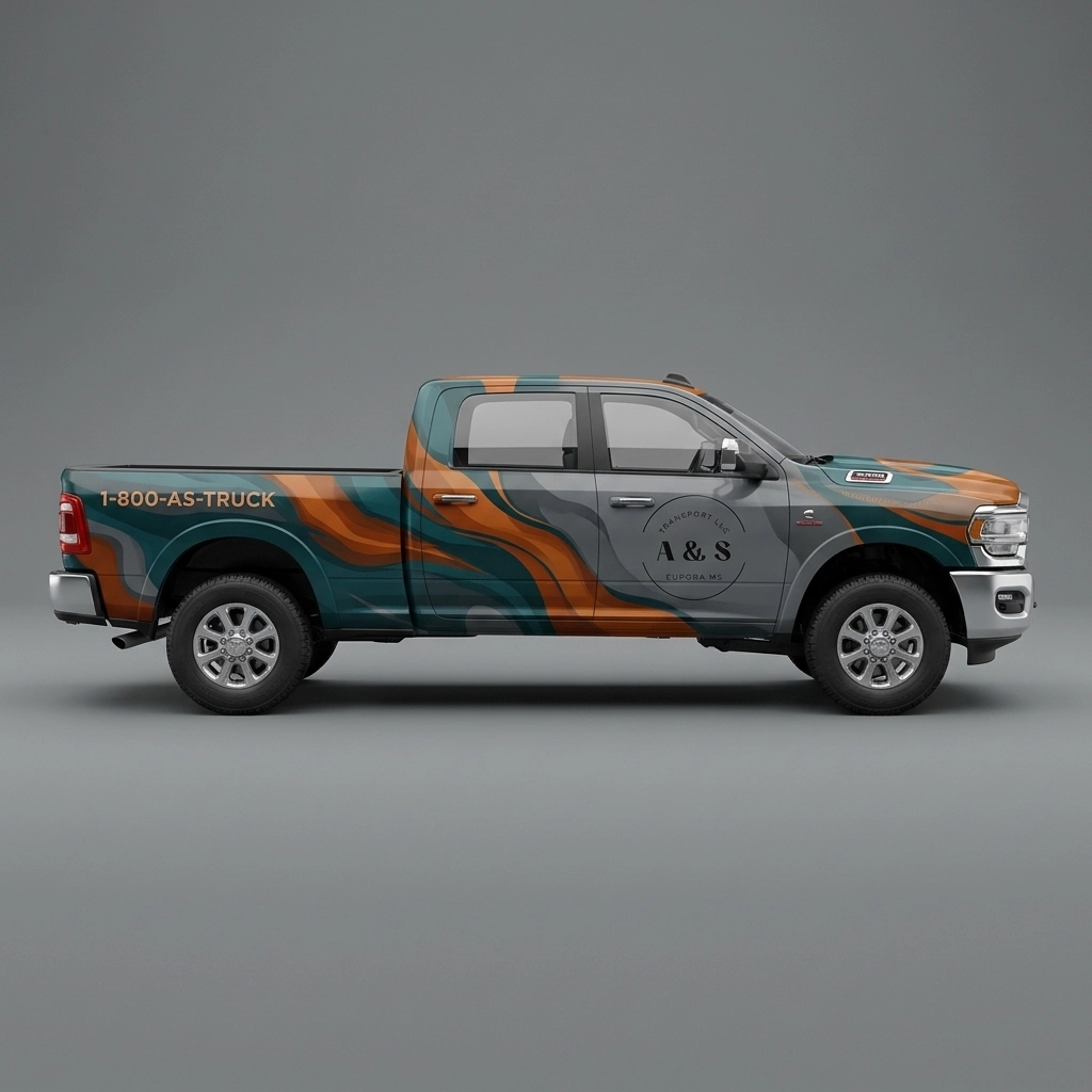 2022 Ram 3500 Big Horn wrap concept