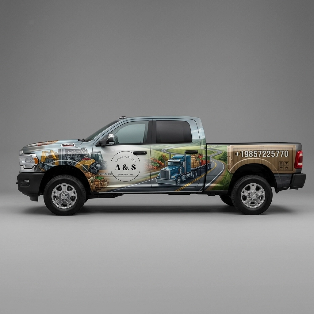 2022 Ram 3500 Big Horn wrap concept