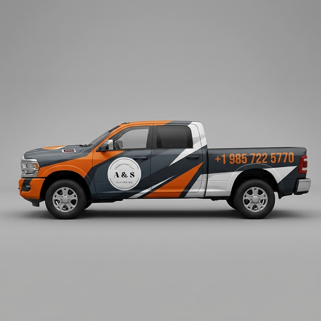 2022 Ram 3500 Big Horn wrap concept