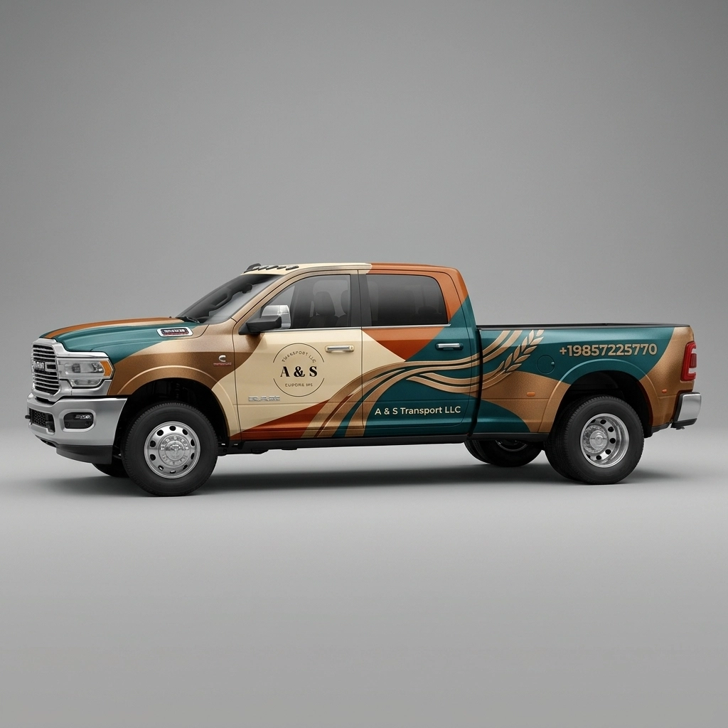 2022 Ram 3500 Big Horn wrap concept